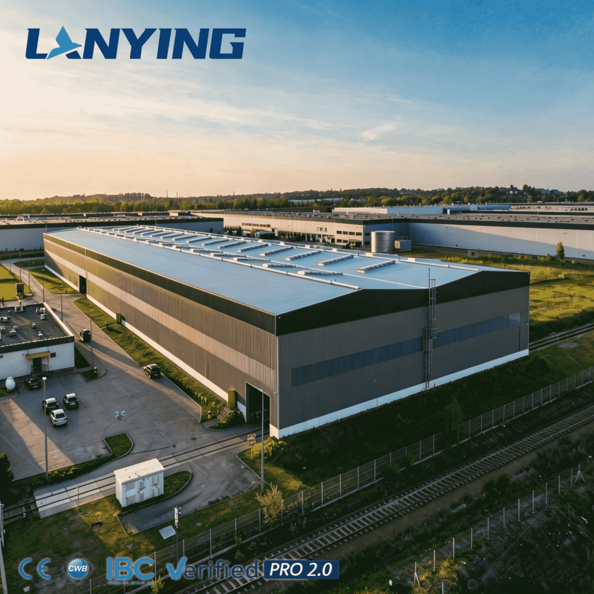 ISO9001:2008 Certified ASTM Standard Light Modern Prefab Steel Frame Building Welding For Commercial Shopping Malls Warehouses