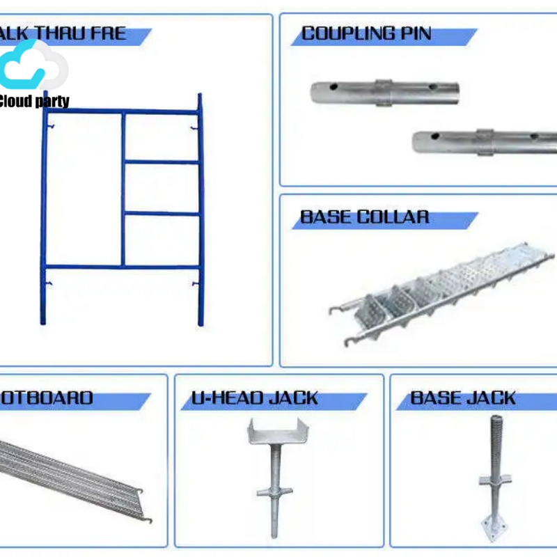 Sed Scaffolding for Sale H Frame Scaffolding for High-rise Building Andamios Para Construction Scaffolding Material