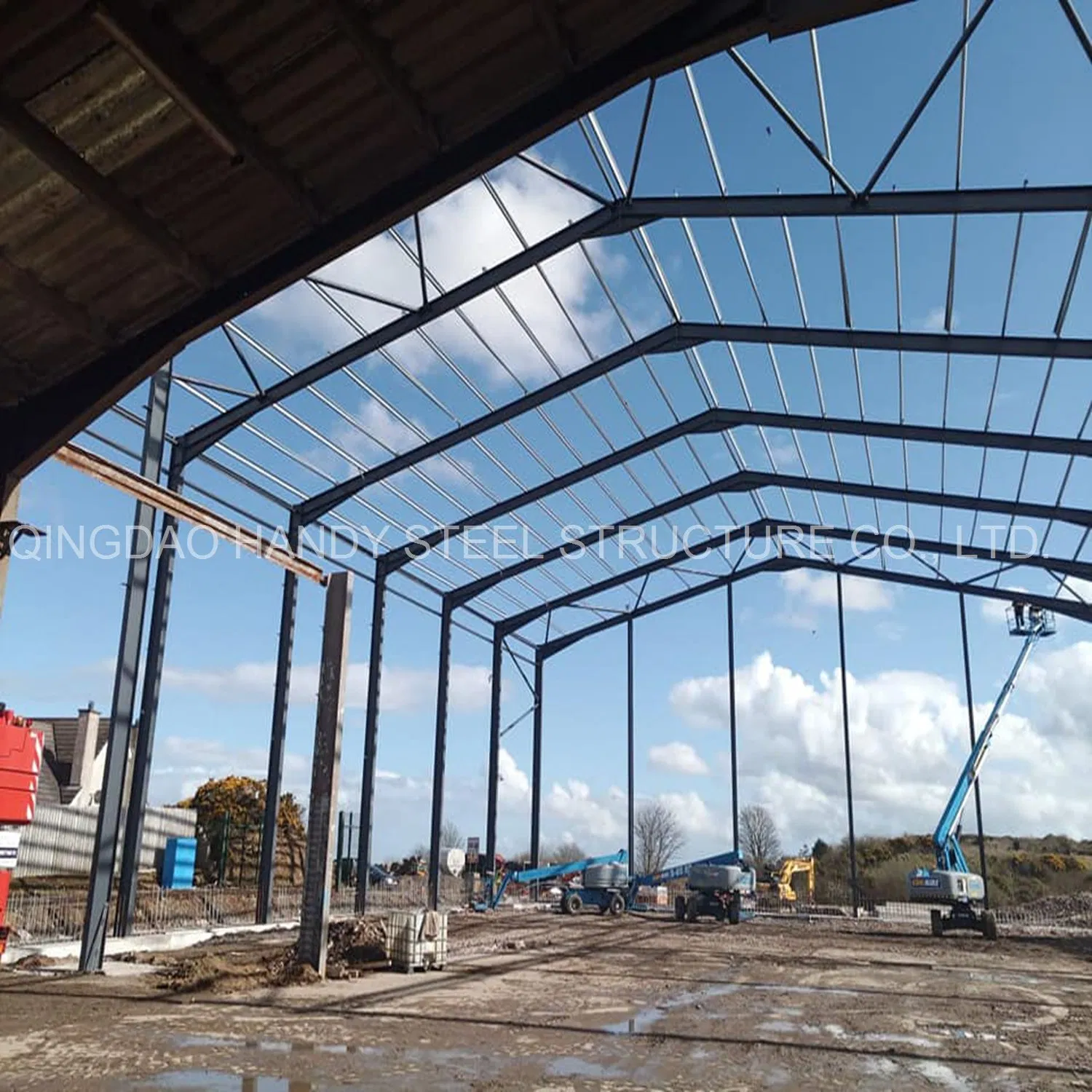 Hot Rolled &amp; Weld Prefabricated Multi Floor Steel Structure Building Kit for Industrial Warehouse Use