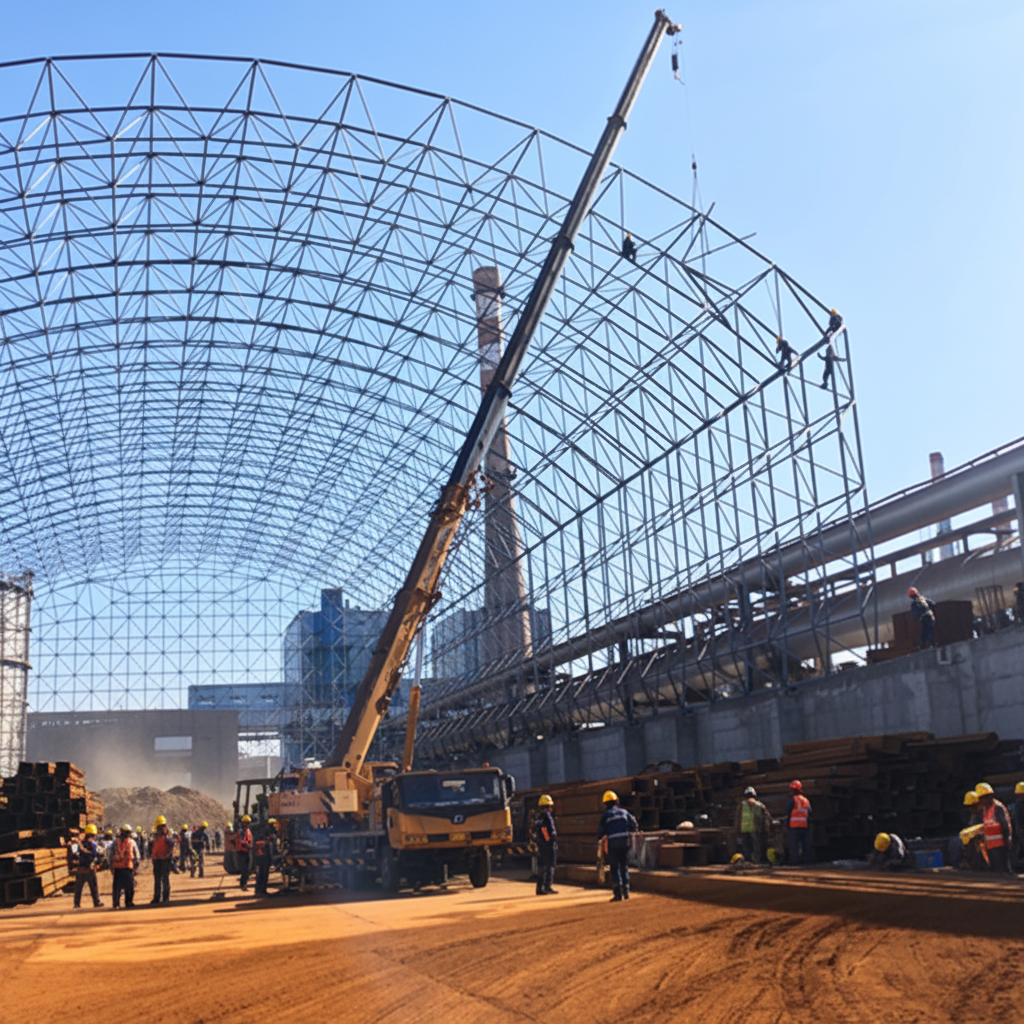 Industrial Steel Structure Buildings Prefabricated Arch Prefab Warehouse Light Weight Prefab Workshop