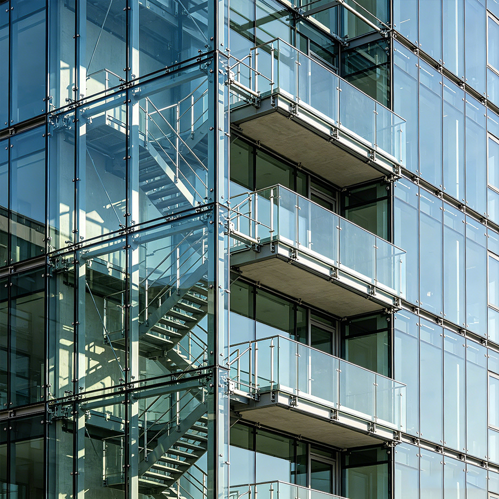 High Strength Structural Glazing Curtain Wall Facade Spider System Unitized Triple Insulated Low Iron Tempered Glass Price