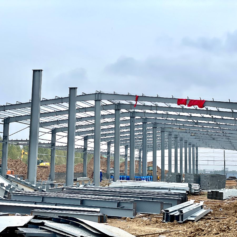 Modern Design Industrial Light Steel Structure ASTM Certified Workshop Factory Direct Wholesale Prefab Metal Buildings Warehouse