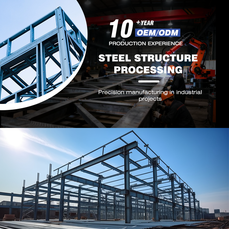 Custom Steel Warehouse Structure Industrial Storage Building For Warehouse Distribution Center