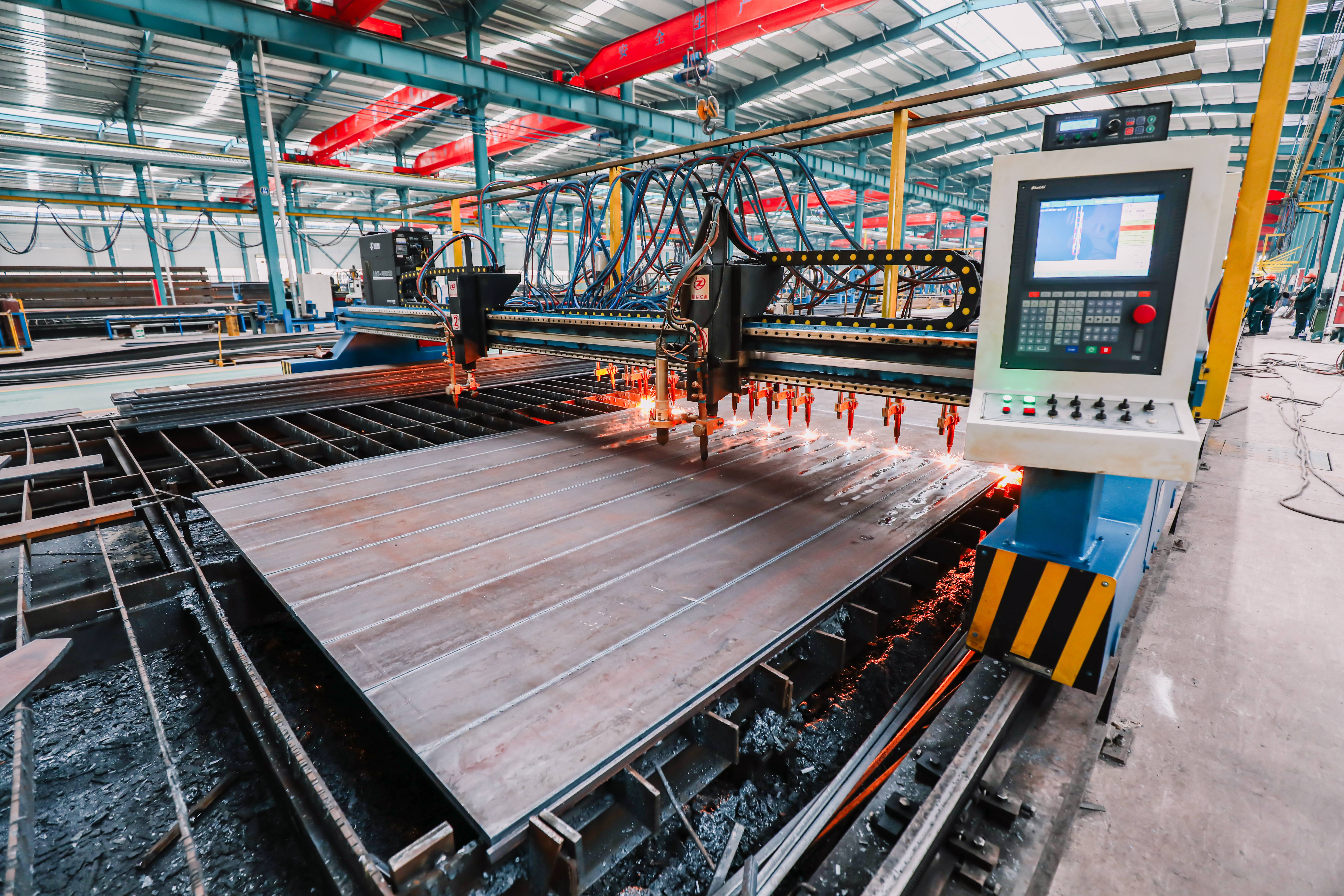 CNC Plasma Flame Cutting Machine