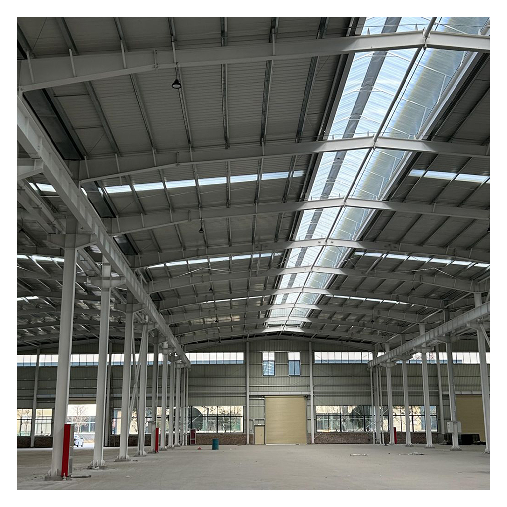 Light Weight Modular Prefabricated Steel Structure Warehouse Large Span Metal Frame Workshop Portal Steel Shed Construction