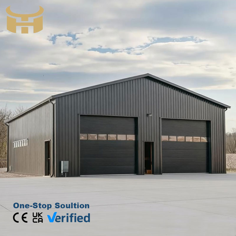 20+lb/sq.ft Snow Load Warehouse Workshop Layout Factory Prefabricated Galvanized Steel Structure Building