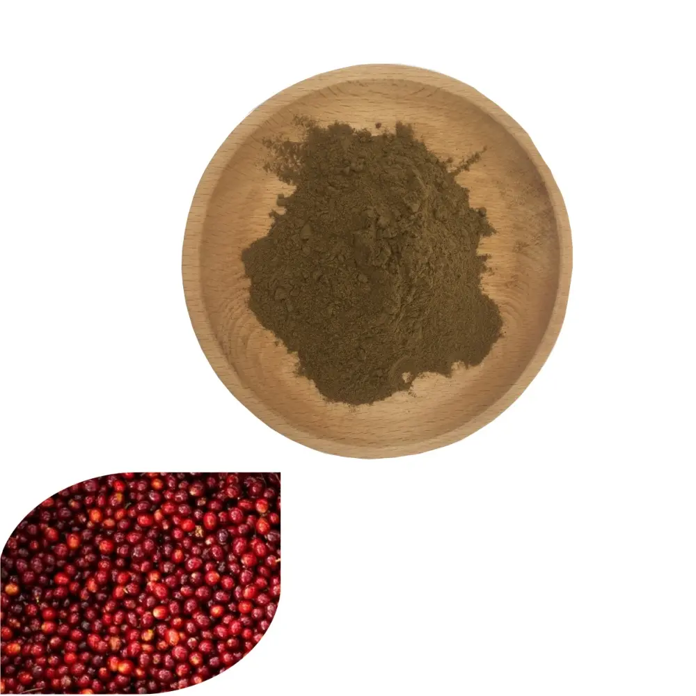 Best Water Soluble Coffee Cherry Fruit Extract Powder For Energy & Antioxidant Supplements Supplier, Factory