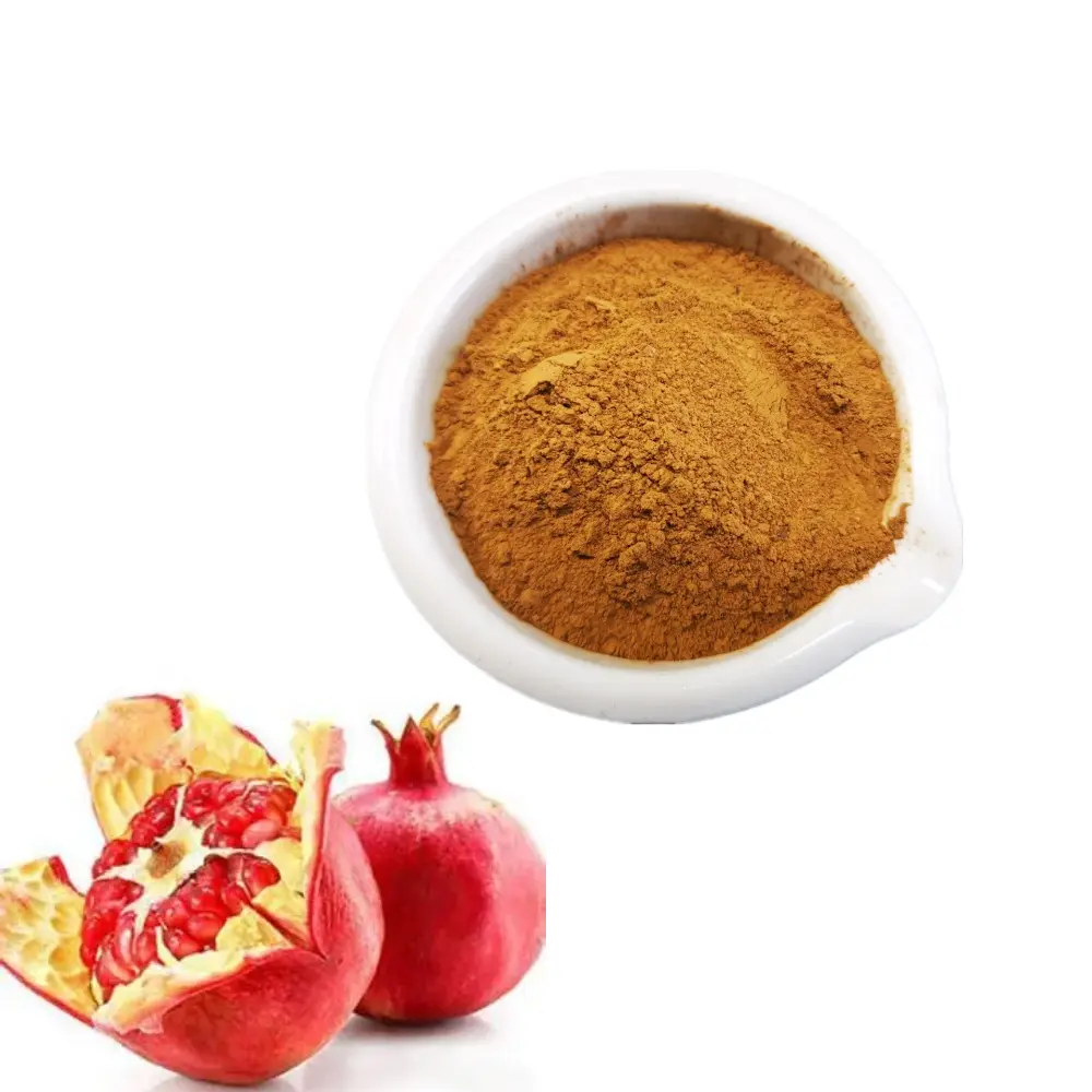 Wholesale Factory Supply Pomegranate Peel Extract Punicalagin Ellagic Acid Polyphenol Powder for Health Manufacturer, Factory