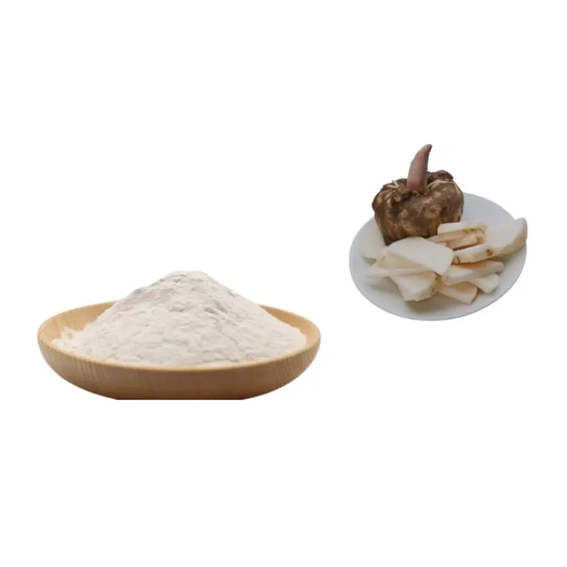 Best Healthy Konjac Gum Glucomannan Powder CAS 37220-17-0 for Low Calorie Food and Functional Beverage Manufacturers, Factory