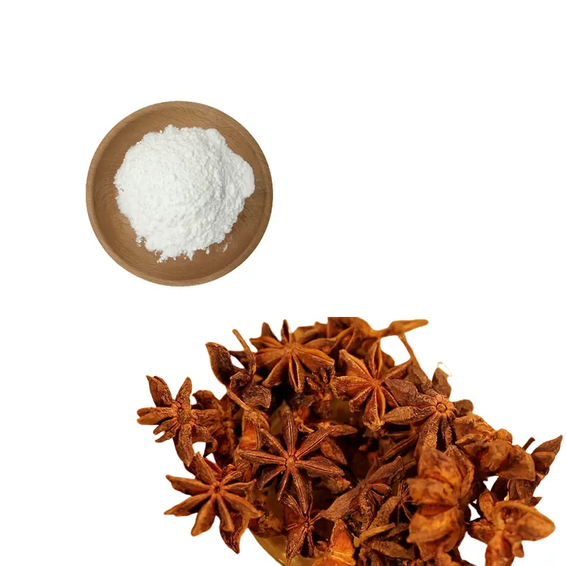 China High Purity Shikimic Acid Powder CAS No. 138-59-0 for Blood Health Care Supplier, Suppliers