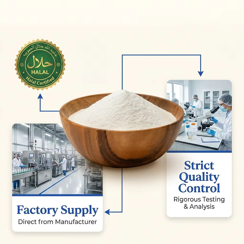 Non-GMO Premium Soybean Protein Peptide Powder Skin Moisturizing Anti-Aging Nutrition Enhancers Supplement Wholesale