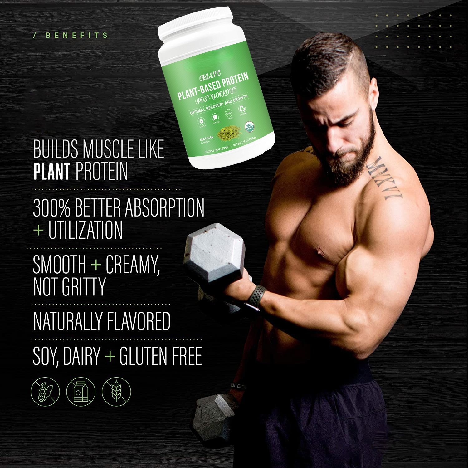 Plant-Based Organic Protein Benefits