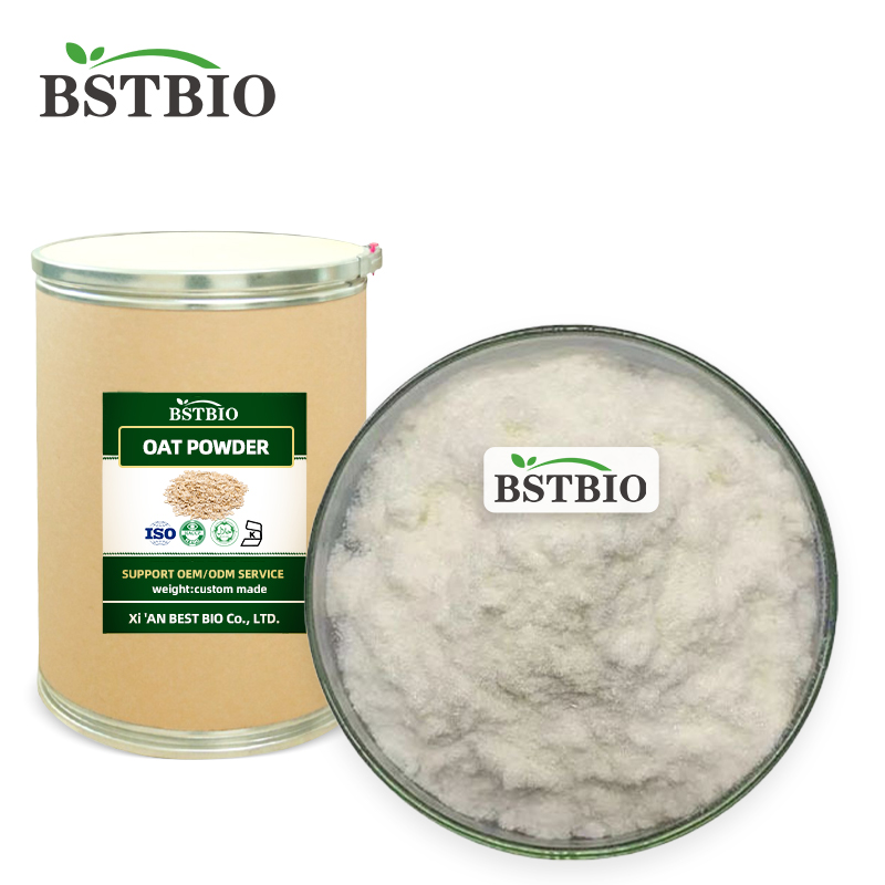 BSTBIO Food Grade Oat Fiber Powder 90% Organic Oat Protein Powder