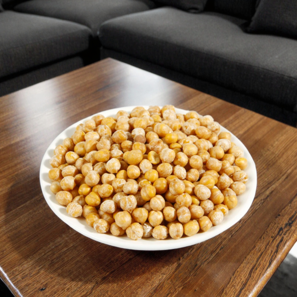 Factory Crispy Chickpea Dried Instant Original High Protein Meal Replacement Snacks Wholesale 1KG