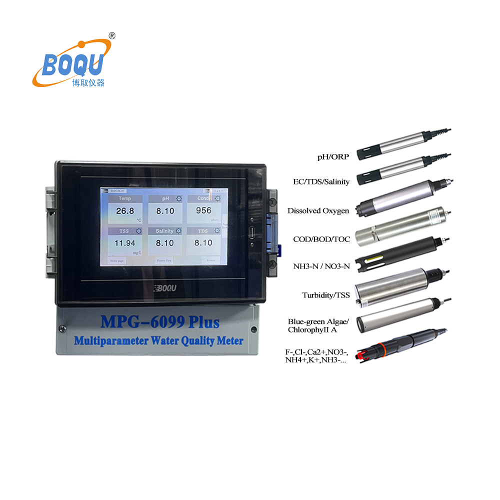 Fish Farming Equipments Turbidity Ammonia Nitrogen Chlorophyll Blue-green Algae Multiparameter Sonde With Custom Logo No Minimum