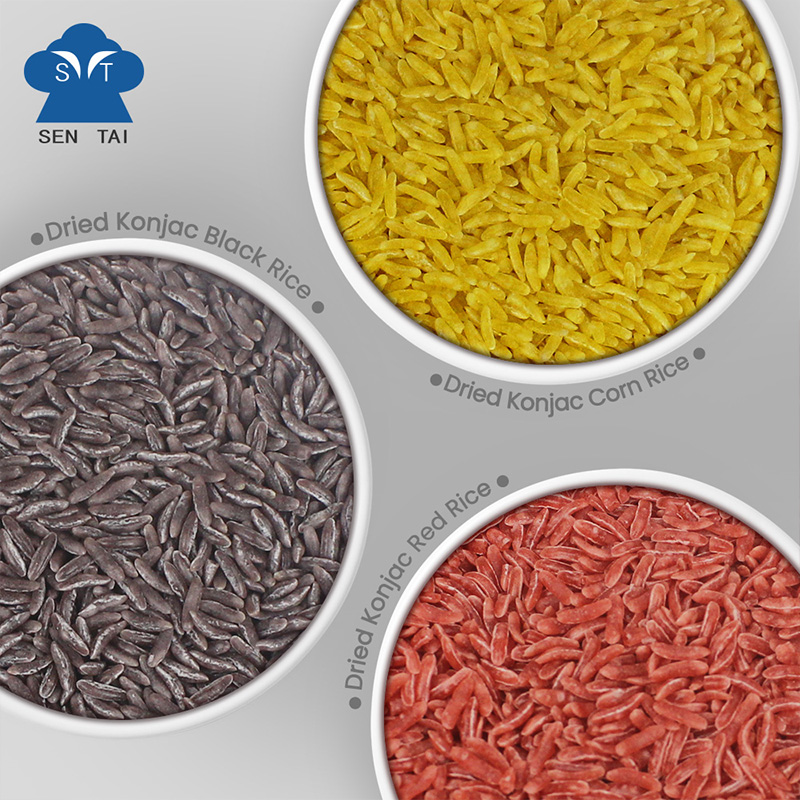 Wholesale Konjac Shirataki Red Rice Low GI High Fiber Fewer Carbs &amp; Calories Instant Rice
