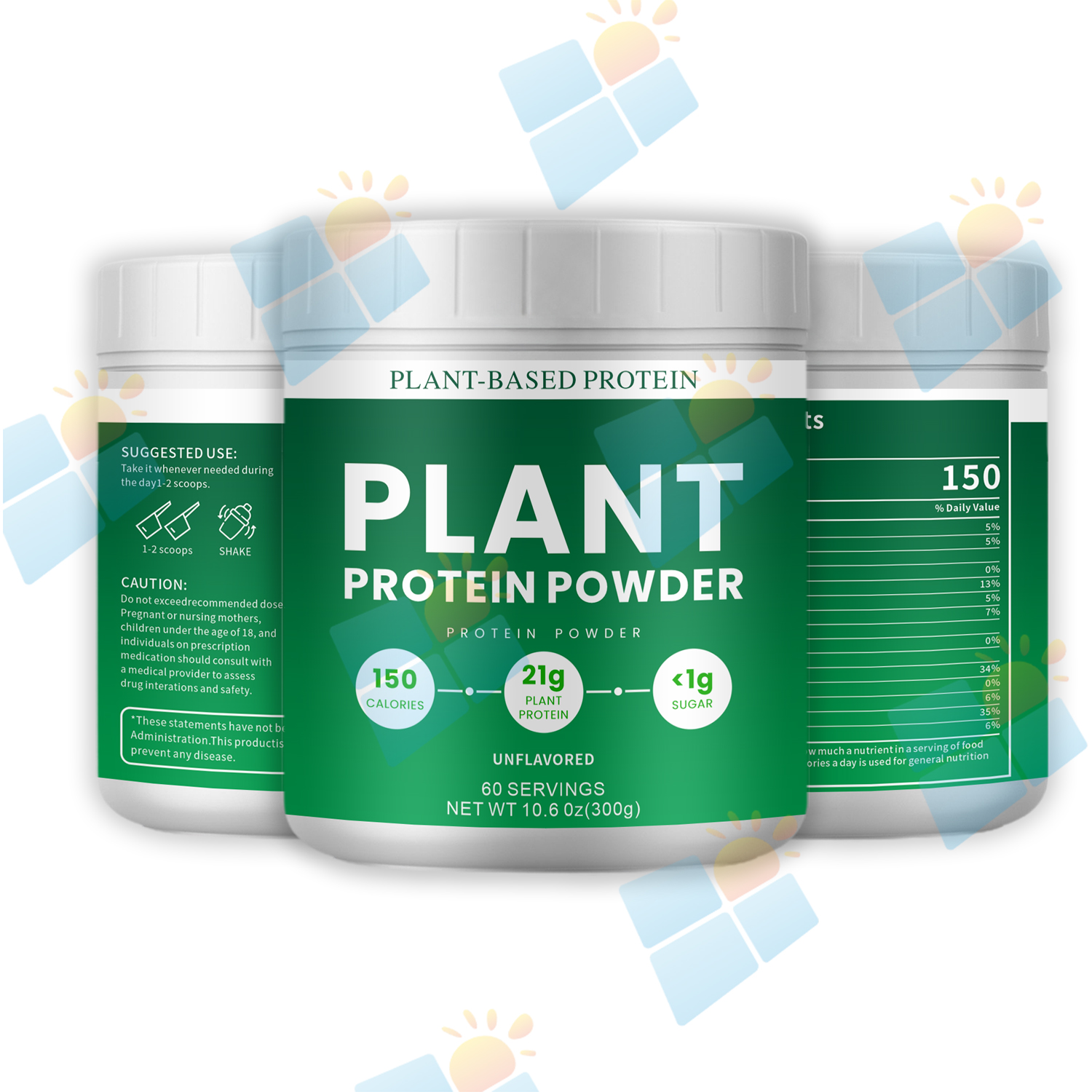 Organic Vegetarian Protein Powder Plant Based Protein Powder Organic Rice Vegan Organic Protein Powder