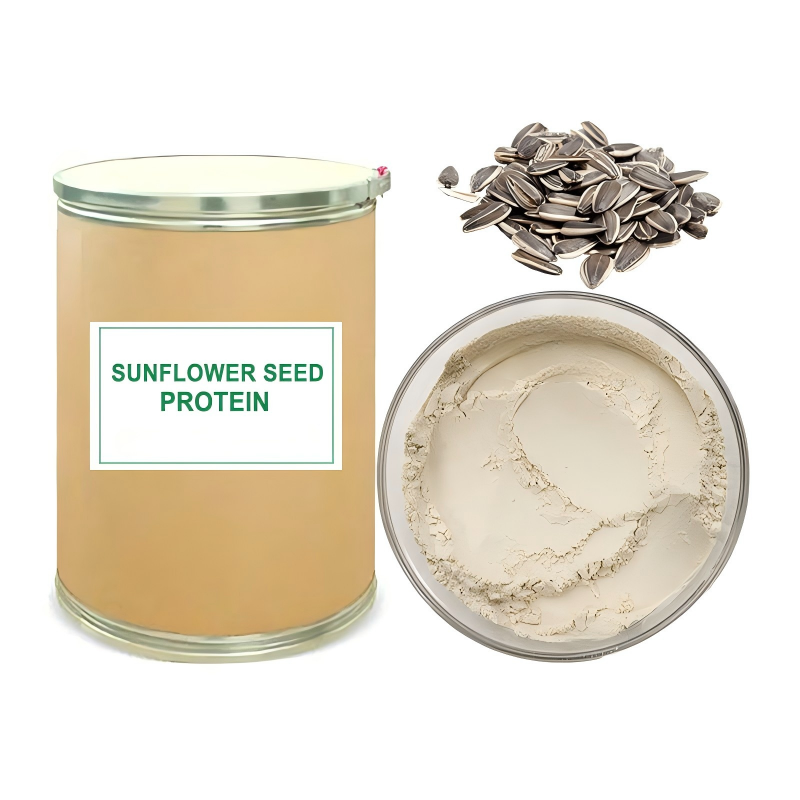 High Quality 100% Natural Vegan Food Grade 50% Sunflower Seed Protein Isolate Powder Nutrition Enhancers