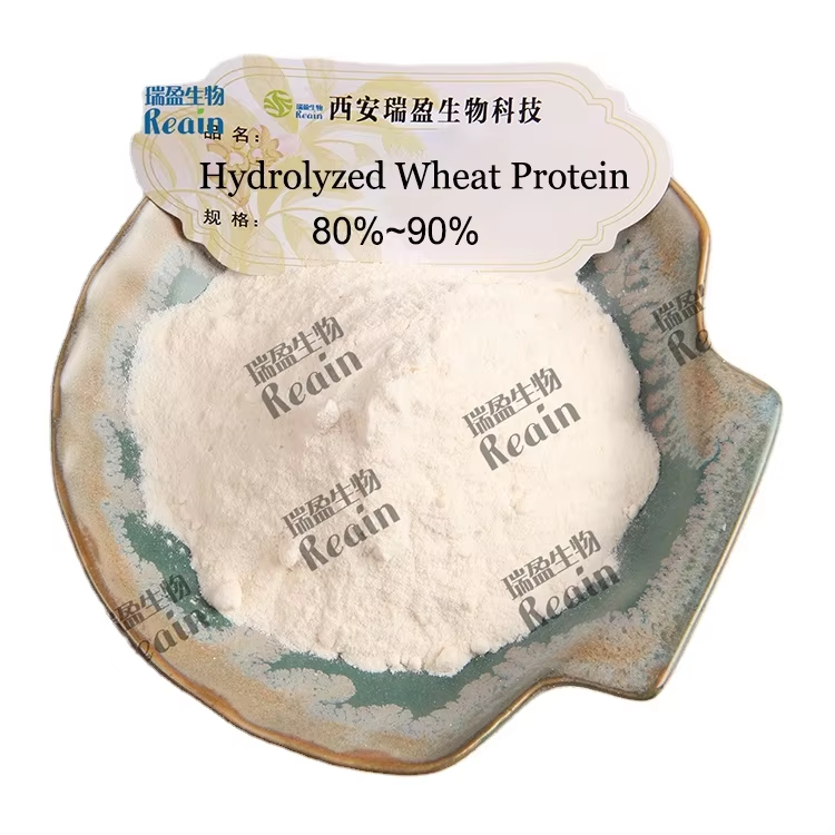 Food Grade Hydrolyzed Wheat Protein 80~90% Protein Hydrolyzed Wheat Protein Powder