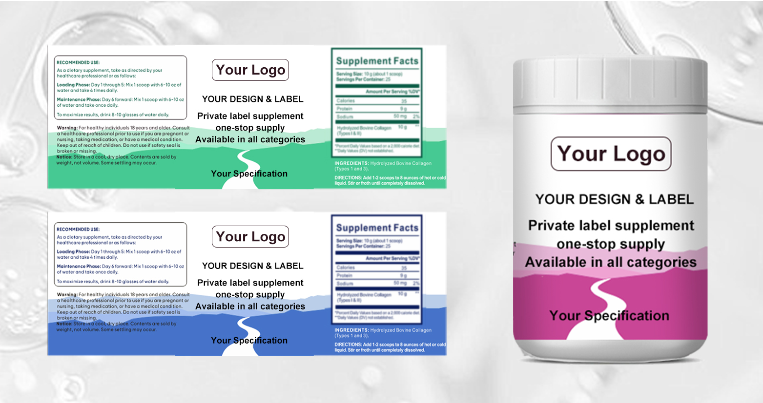 Custom Labels Options
