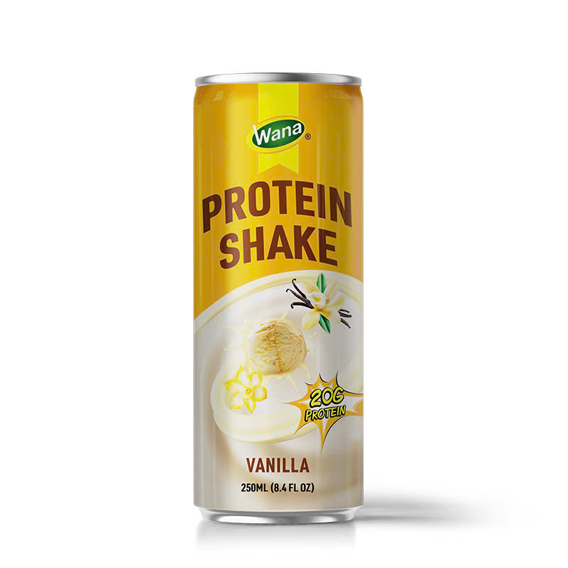 Best Choice Oatmeal Protein Shake Beverage 250ml/320ml Serving for Energy Boost At Wana Beverage Factory From Vietnam