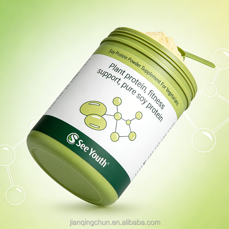Premium Sports Nutrition Soy Protein Powder 100% Natural Ingredients Dietary Health Supplement for Muscle