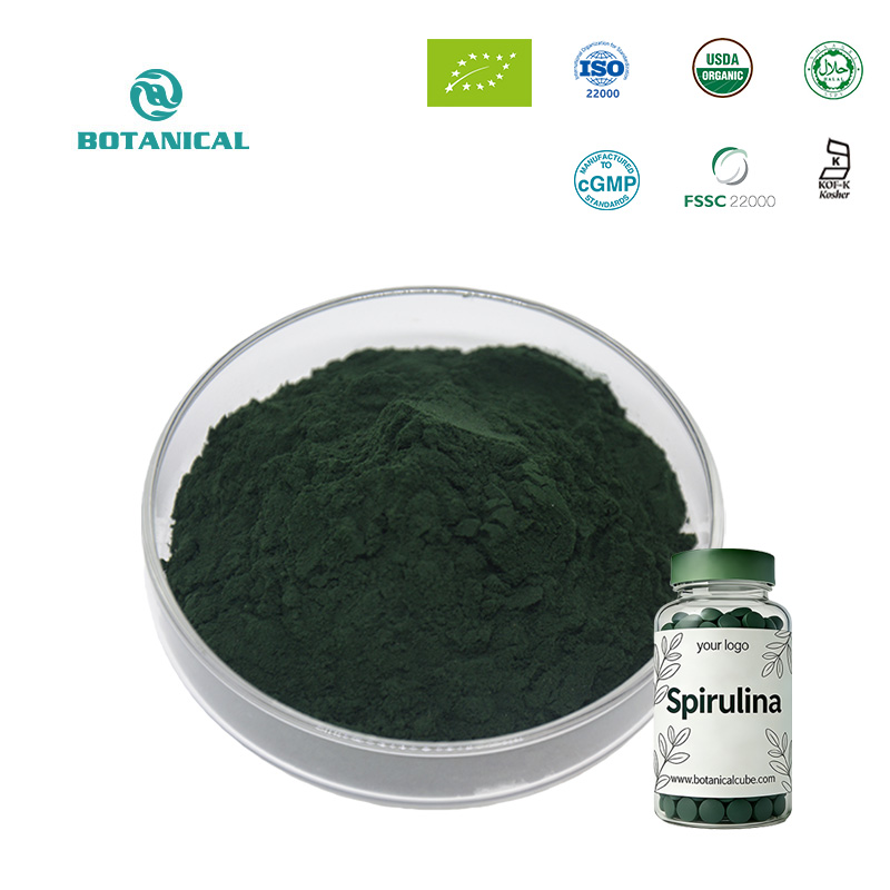 Stock Available Spirulina Powder 1kg Rich in Protein Spirulina for Daily Health Food