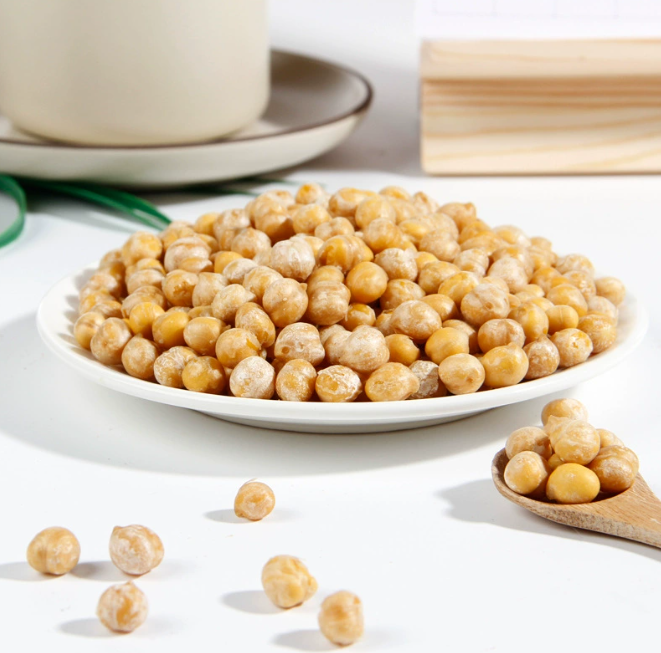Factory Crispy Chickpea Dried Instant Original High Protein Meal Replacement Snacks Wholesale 1KG