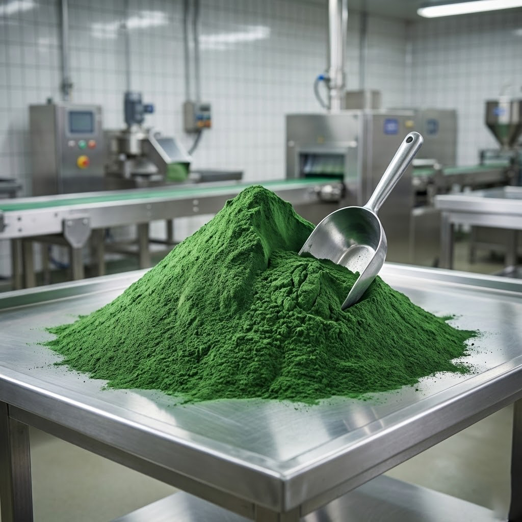 Organic Spirulina Powder Superfood High Protein Blue Green Algae Vegan Immune Support Detox Energy Booster Bulk Wholesale Supply