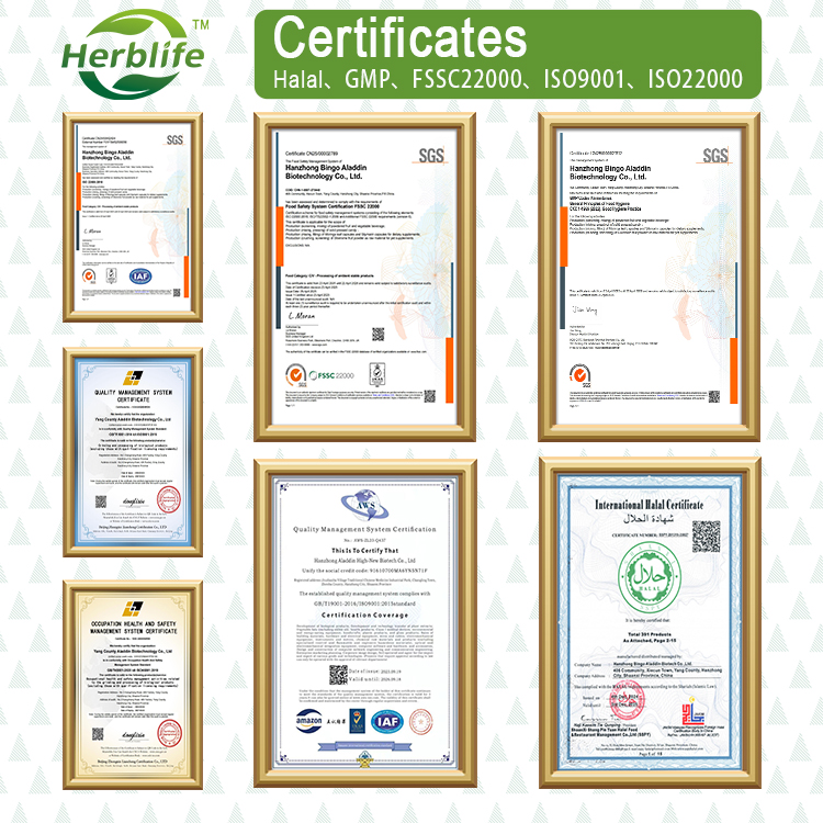 OEM/ODM Hotselling Organic Spirulina Powder, Blue-Green Algae, Rich in Vegan Protein, Vitamins &amp; Minerals, Gluten-Free