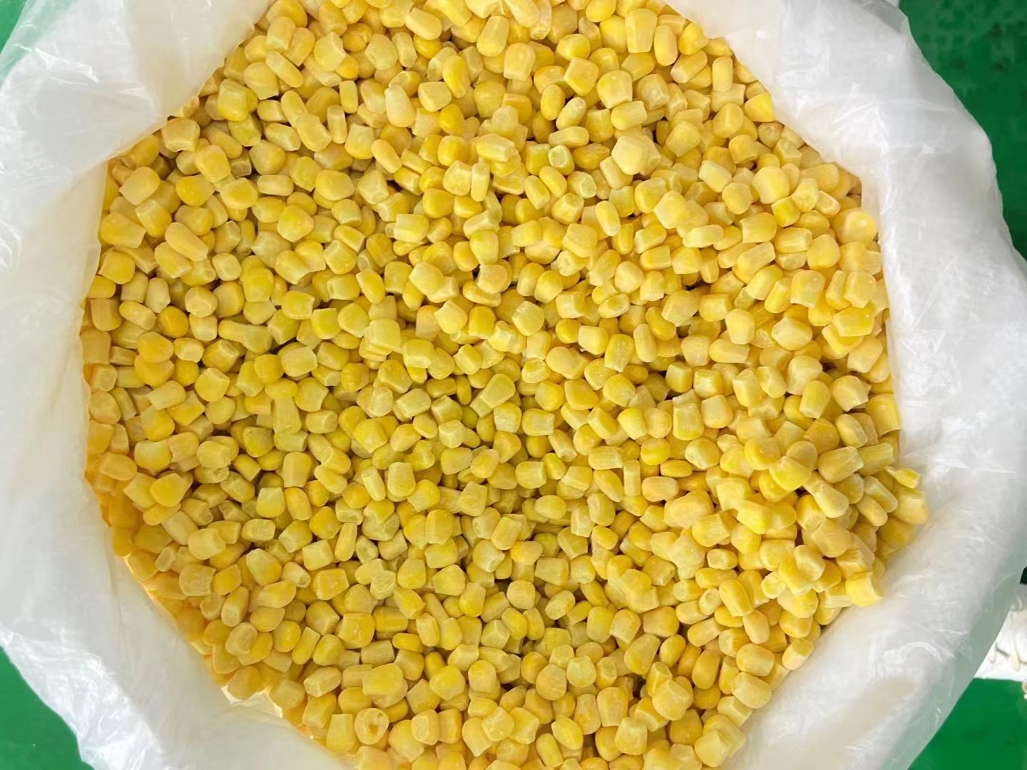 Frozen sweet corn kernels quality details