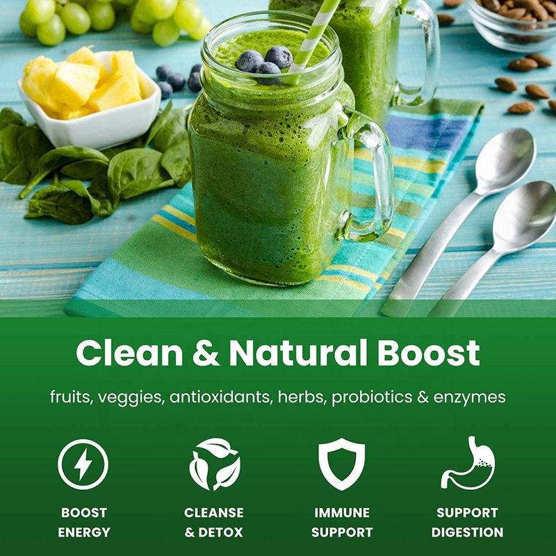 Hot Selling Wheat Grass Orgain Berry Athletic Protein Powder Superfood Powdered Green Organic