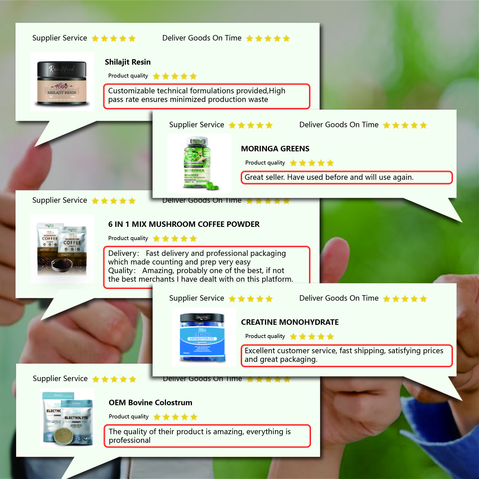 Customer Reviews Graphic