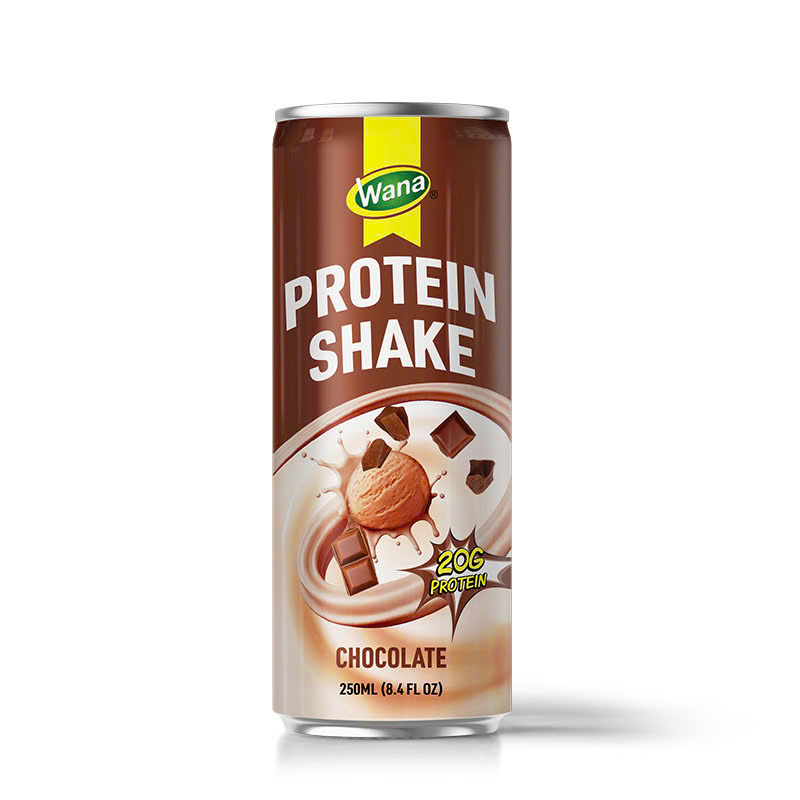 Best Choice Oatmeal Protein Shake Beverage 250ml/320ml Serving for Energy Boost At Wana Beverage Factory From Vietnam