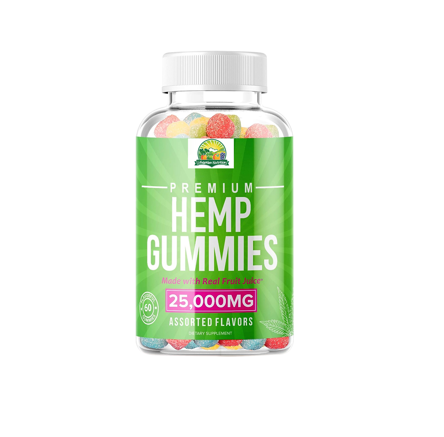 OEM Vegan Herbal Supplements Hemp Gummies Bear