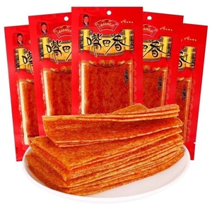 Zuibaxiang Pure Vegetarian Spicy Whole Wheat Sticks Snack Bars Made Plant Protein Dairy Free Soy Protein Vegan Latiao Bag Flavor