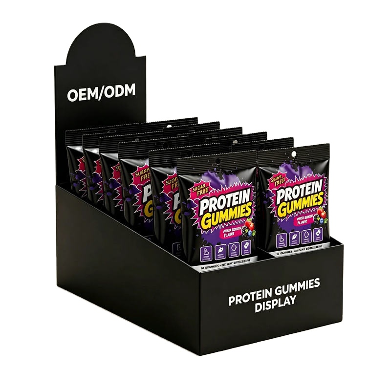 OLLI Sugar Free Mixed Berries Protein Gummies Low Calorie Muscle Support Supplement Single Sachet OEM Private Label