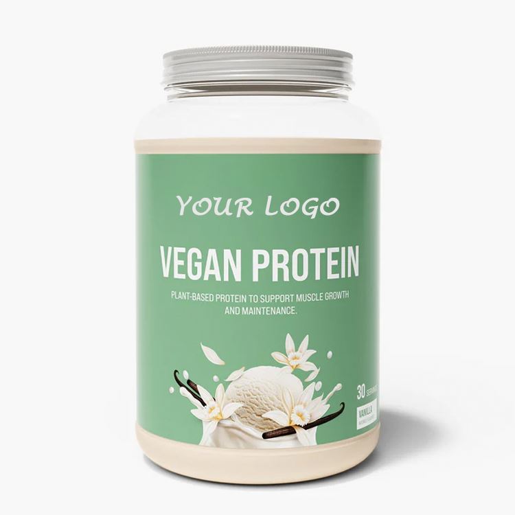 Custom Sports Nutrition Clear Protein Vegan Meal Replacement Shake Rice &amp; Pea Protein Low Carb Protein Powder