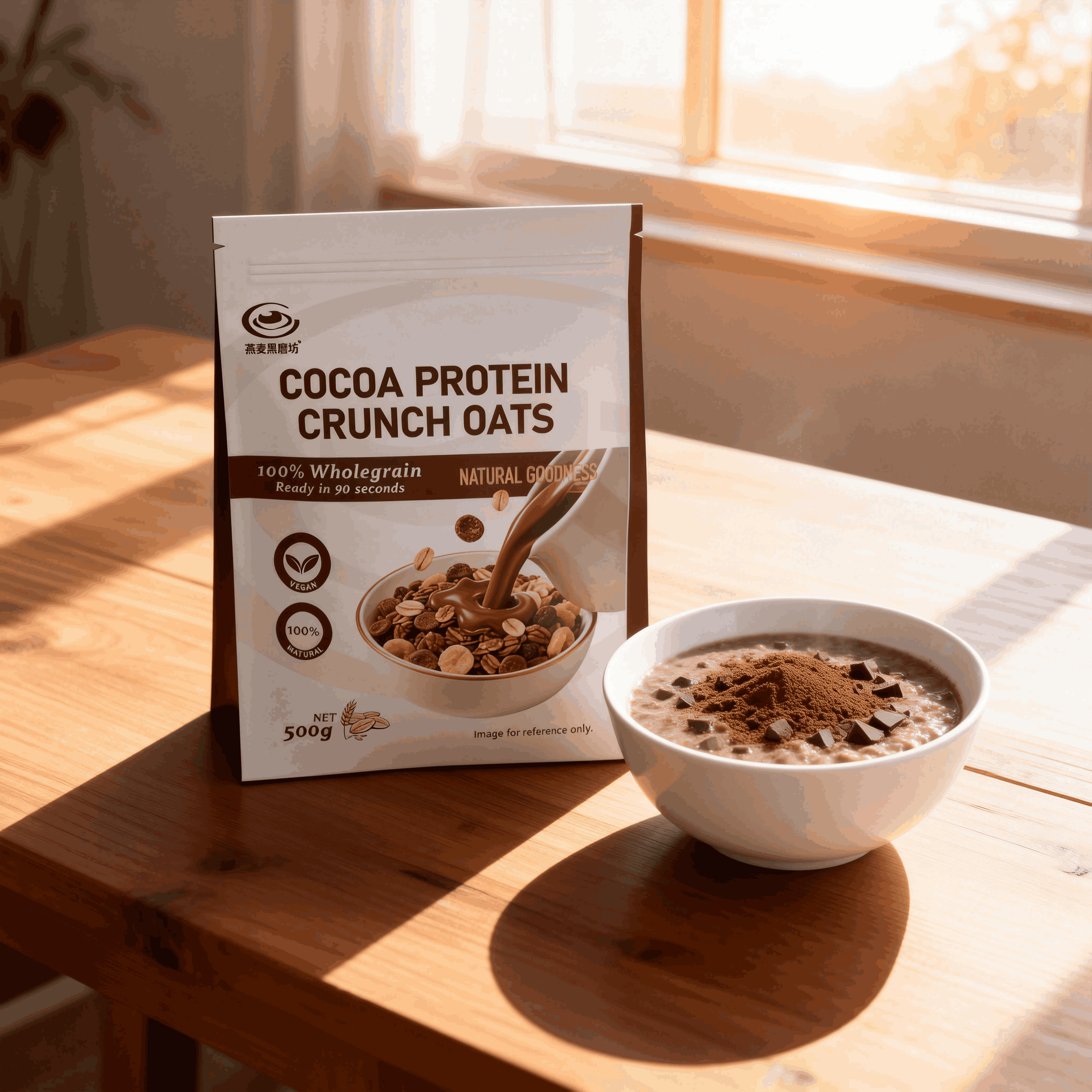 Cocoa Protein Crunch Oats