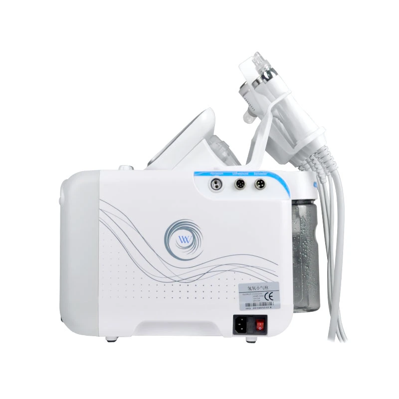 Multifunction Skin Care Device 6 in 1 Anti Aging Small Bubble Facial H2O2 Hydrogen Oxygen Jet Beauty Machine