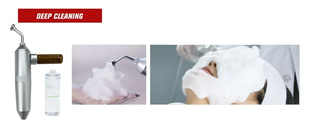 High Quality Portable H2 Water Deep Clean Oxygen Skin Rejuvenation Jet Facial Machine for SPA