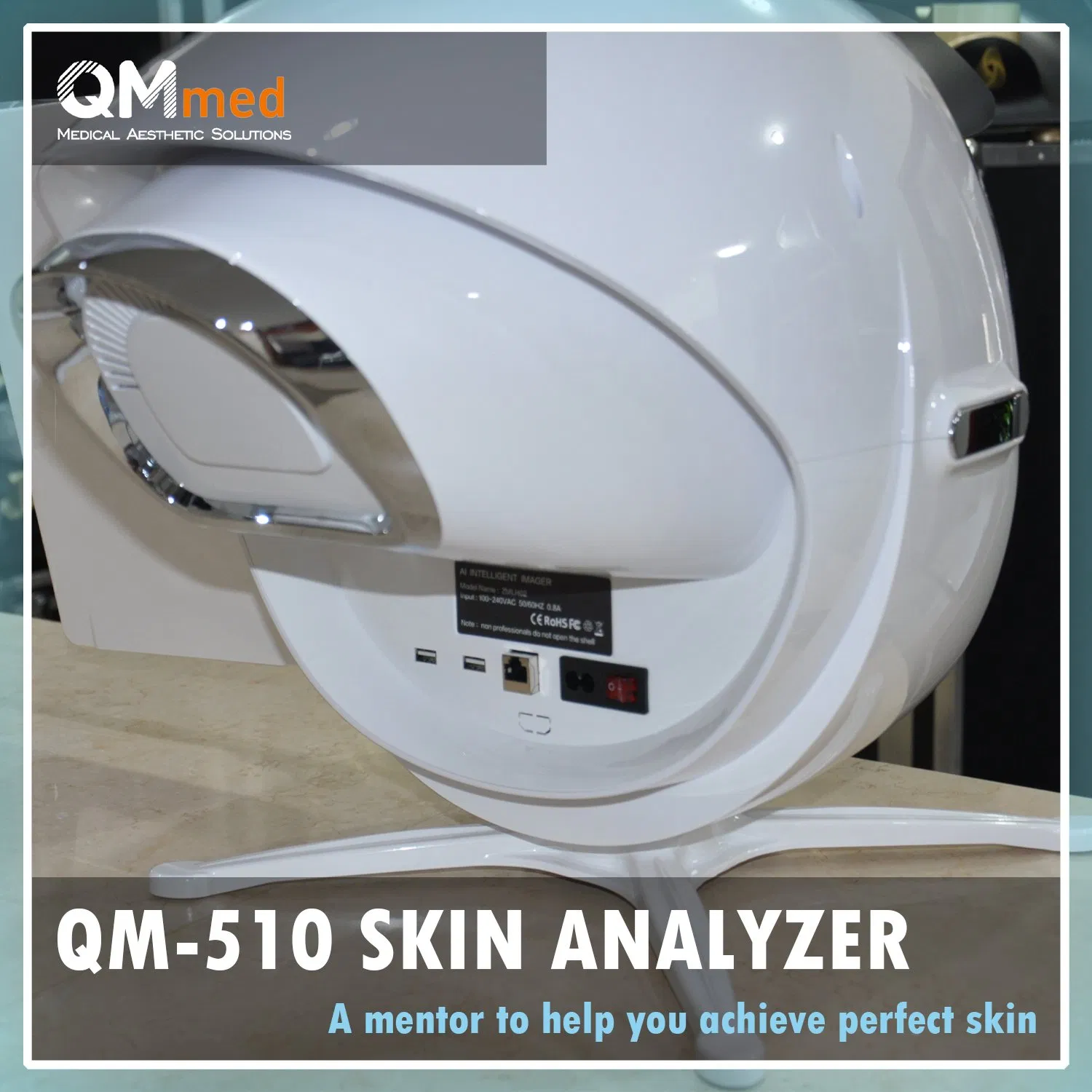 Portable 3D Ai Face Skin Diagnostics Analyzer Facial Tester Scanner Device Skin Analysis Machine