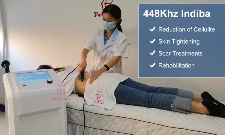 Portable Ret Cet Deepba Facial and Body Radiofrequency Tecar RF Radiofrequency RF Machine Skin Tightening