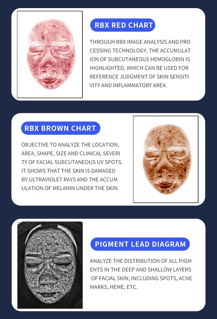 WiFi-Connected Ai Skin Analysis Machine Trending Beauty Equipment for Deep Body Skin Care Now on Sale