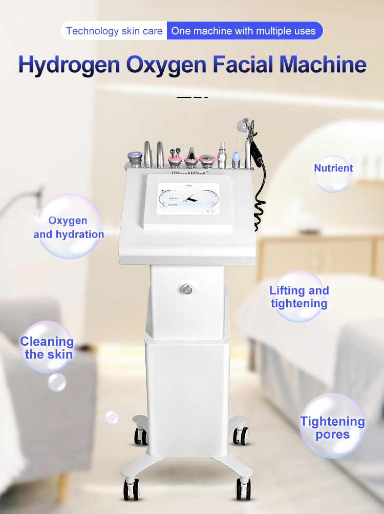 Hydrogen Oxygen Facial Machine 9 in 1