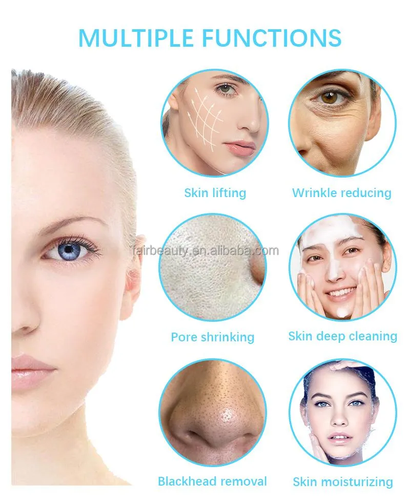 Professional Beauty Oxygen Jet Microdermabrasion Oxygen Facial Skin Tightening Machine
