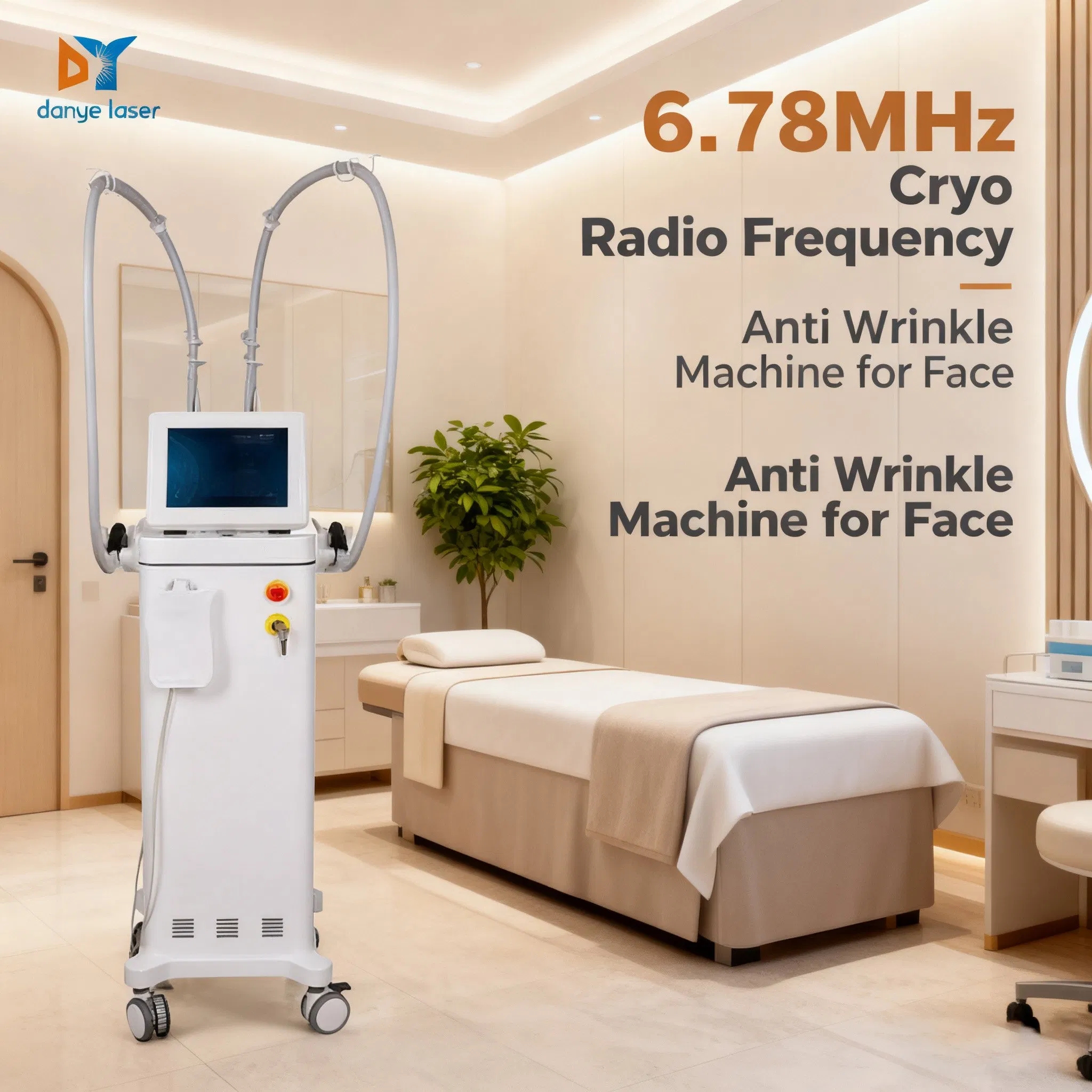 Anti-Aging RF 6.78MHz Skin Tightening Beauty Equipment Aesthetic Wrinkle Removal Radiofrequencia Facial Lifting Machine
