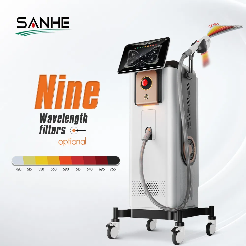New Dpl Vertical Beauty Machine for SPA and Salon Skin Rejuvenation IPL Hair Removal Machine