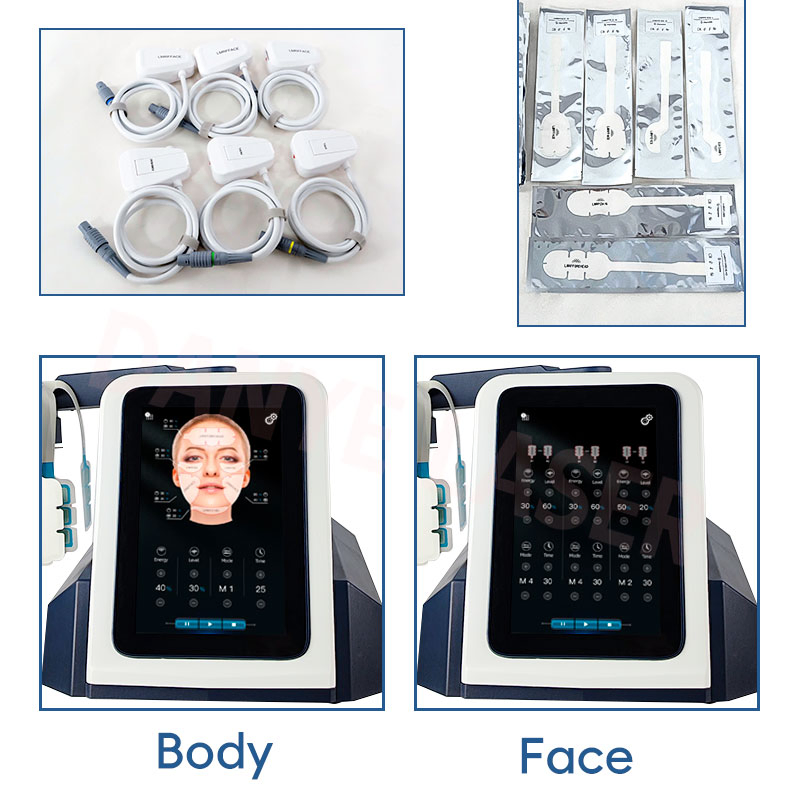 Non-Invasive EMS RF Skin Firming Face Lifting Facial Massage Muscle Stimulation Machine