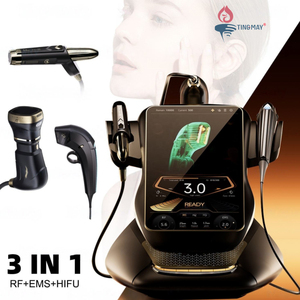 3 in 1 25D Max HIFU Vmax 7D Liposonic HIFU High Intensity Focused Ultrasound Face and Body Machine